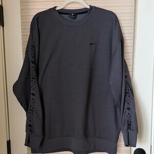 Nike Women's Dark Gray Crewneck Sweater